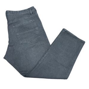 🔥SALE Calvin Klein Straight Leg Stretch Jeans size 38 x 30 Black Charcoal E89